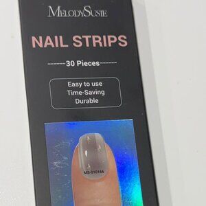 30 pc. Semi-Cured Gel Nail Strips MS-010166 (Cross Stars)-MelodySusie